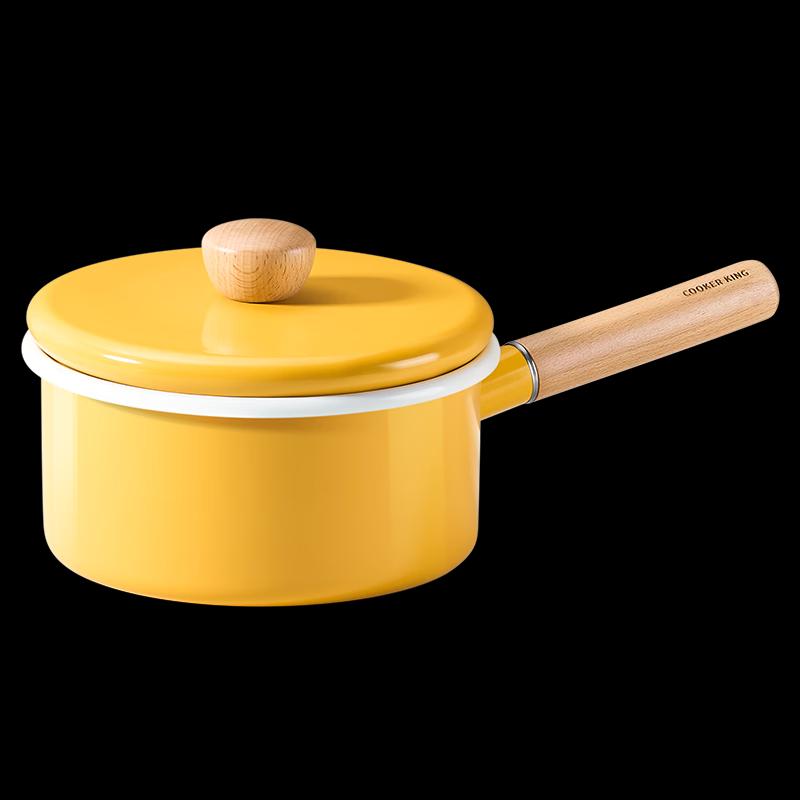 Chuidahuang Ceramic Enamel Milk Pot