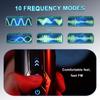 New Male 5 Speed Rotation 10 Modes Vibrating Masturbator Real Blowjob Glans Trainer Penis Massage Male Masturbator Glans Vibrator Male Sex Toy