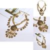 Retro Alloy Coin Necklace For Ethnic Inspired Boho Style With Geometric Pendant