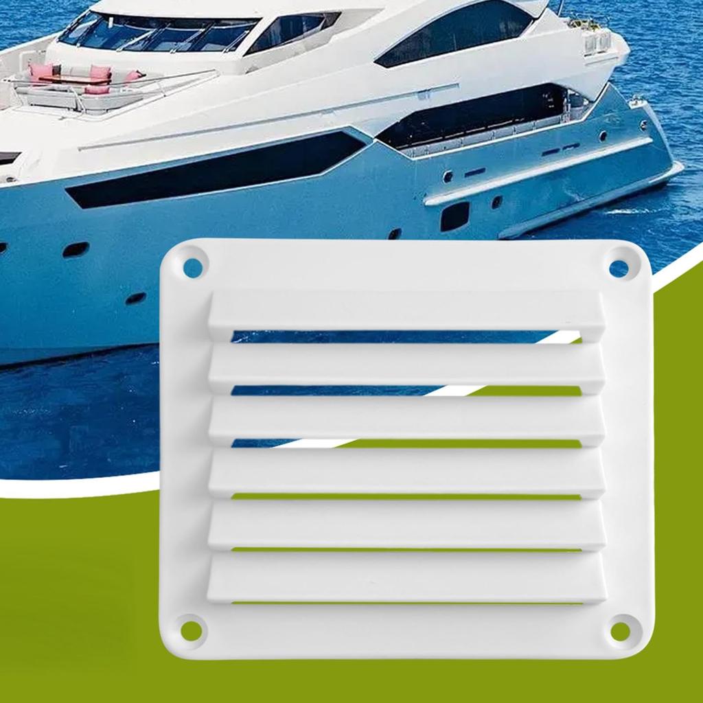 Air Vent Grille Cover, Vent Plate - Boat Vent Cover | Marine Ventilation Plate,
