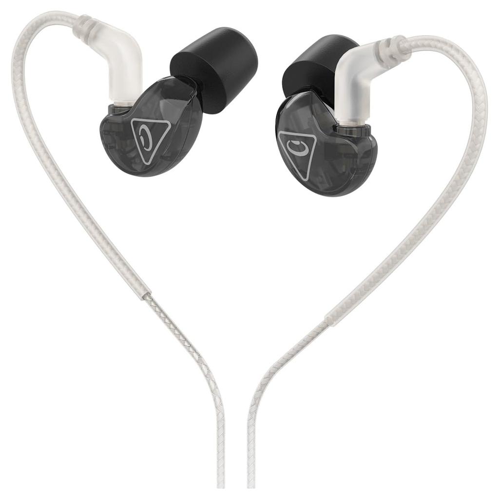Behringer In-Ear Monitoring Sluchátka, Dynamický Micro Driver, MMCX Terminal, Odnímatelný kabel, SD251-CK, Černá