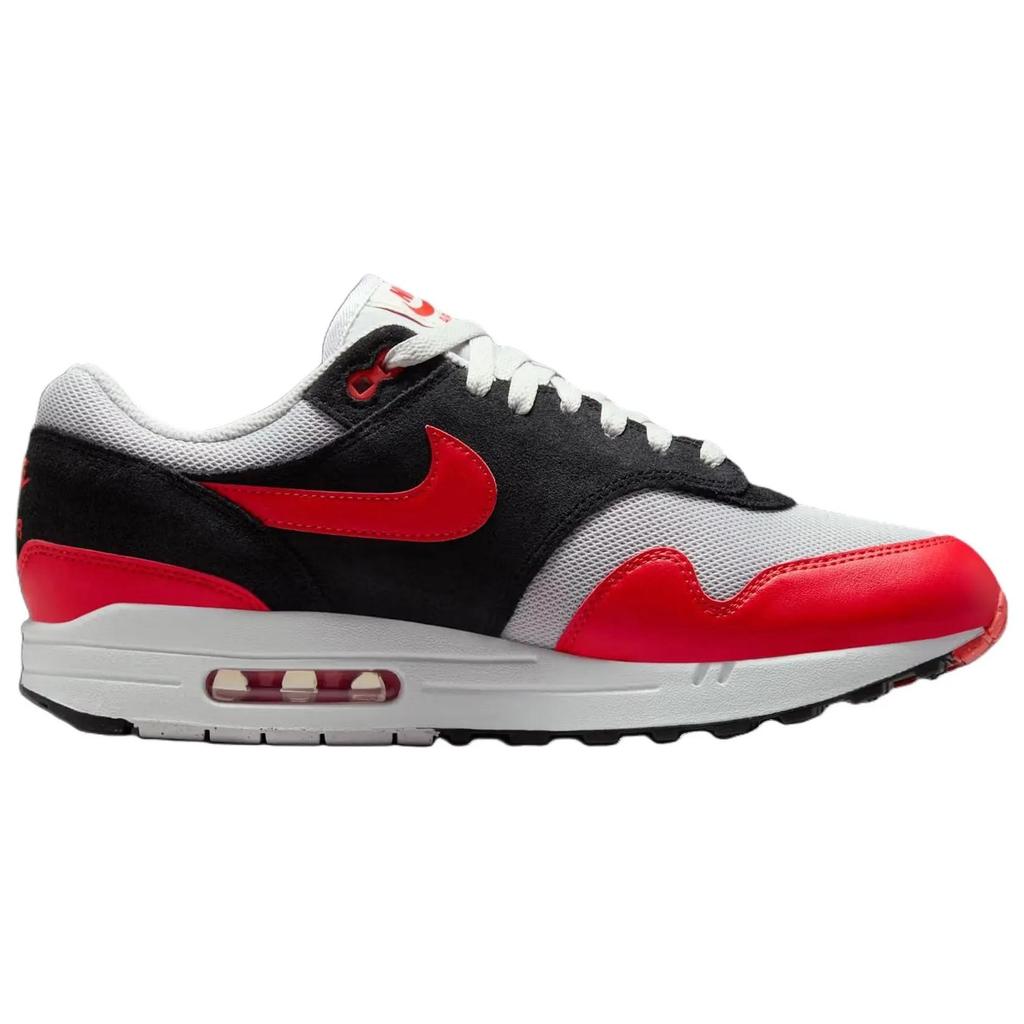 Nike Air Max 1 Essential 'Reverse Chili' (Unisex) Vast Grey / Light Crimson / Black Running Shoes FZ5808 015