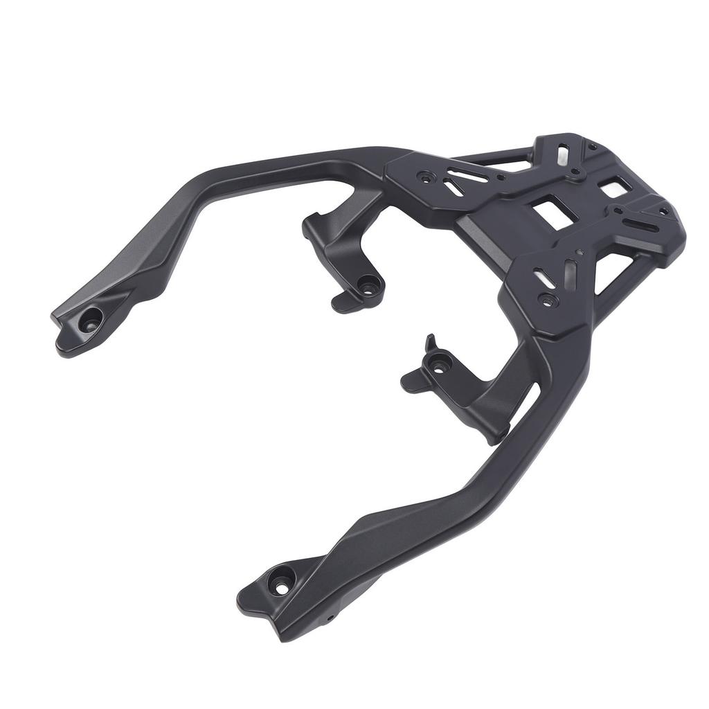 Motorcycle Rear Luggage Rack Aluminum Alloy High Load Capacity Safe Support Tail Cargo Rack for XADV750 NSS750 FORZA750 2021 to 2024 Black