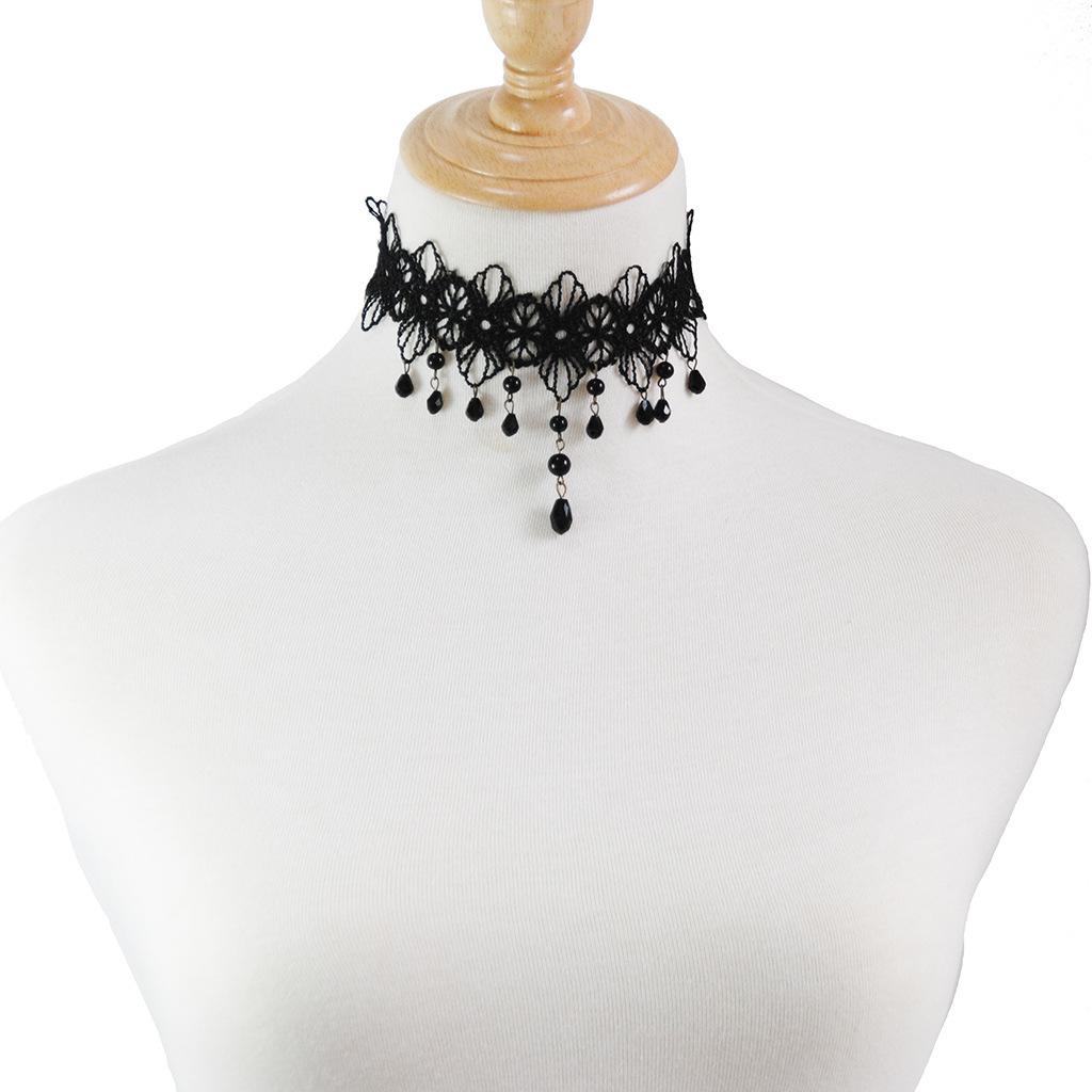 Vintage Sexy Punk Choker Collar Leather Choker Cosplay Gothic Jewelry Women Wedding Necklace Harajuku Accessories