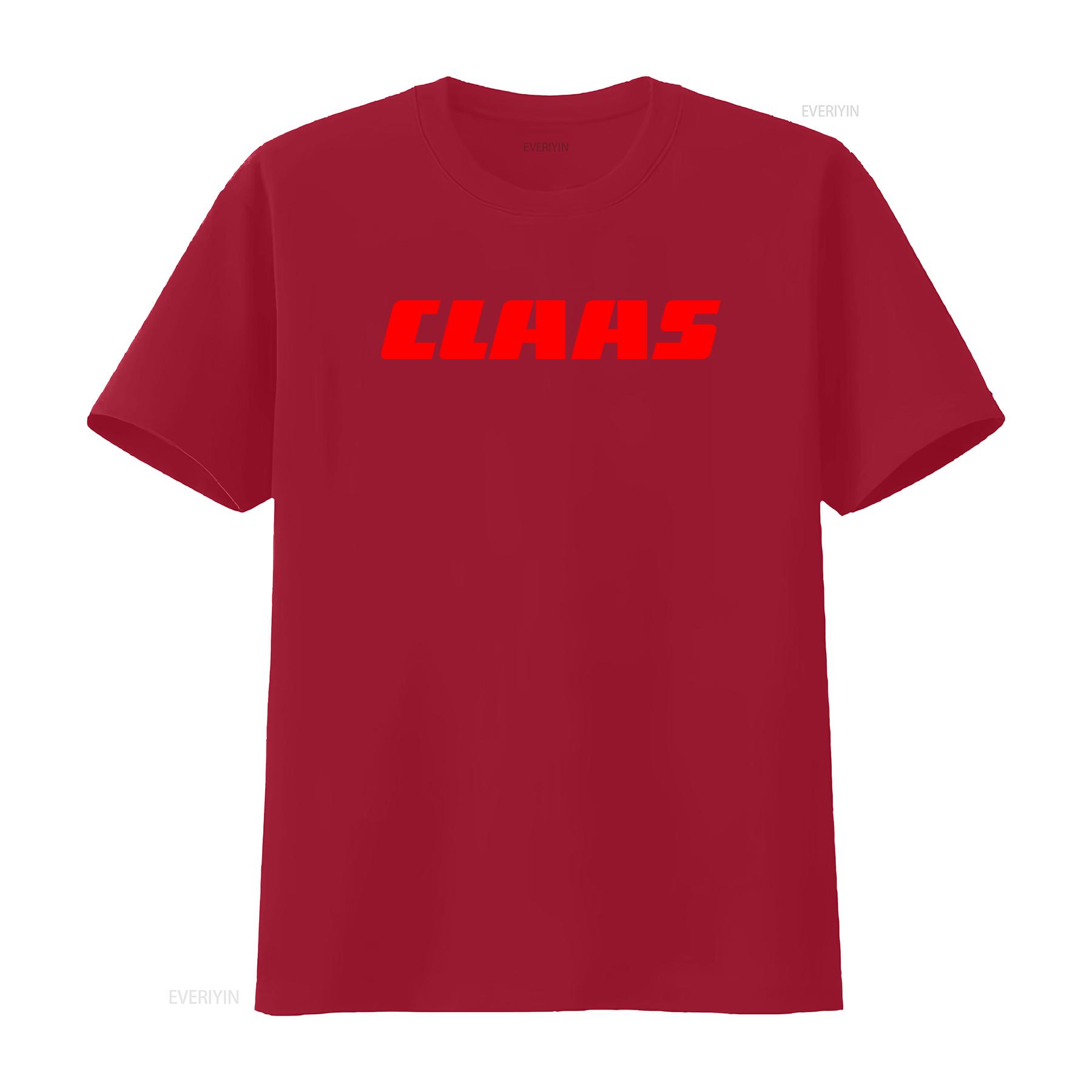 

Stylish CLAAS Tractor Logo Mens Grey T Shirt Available in Sizes S to 5XL vintage Washed Soft fashion Unisex Casual Comfortable S