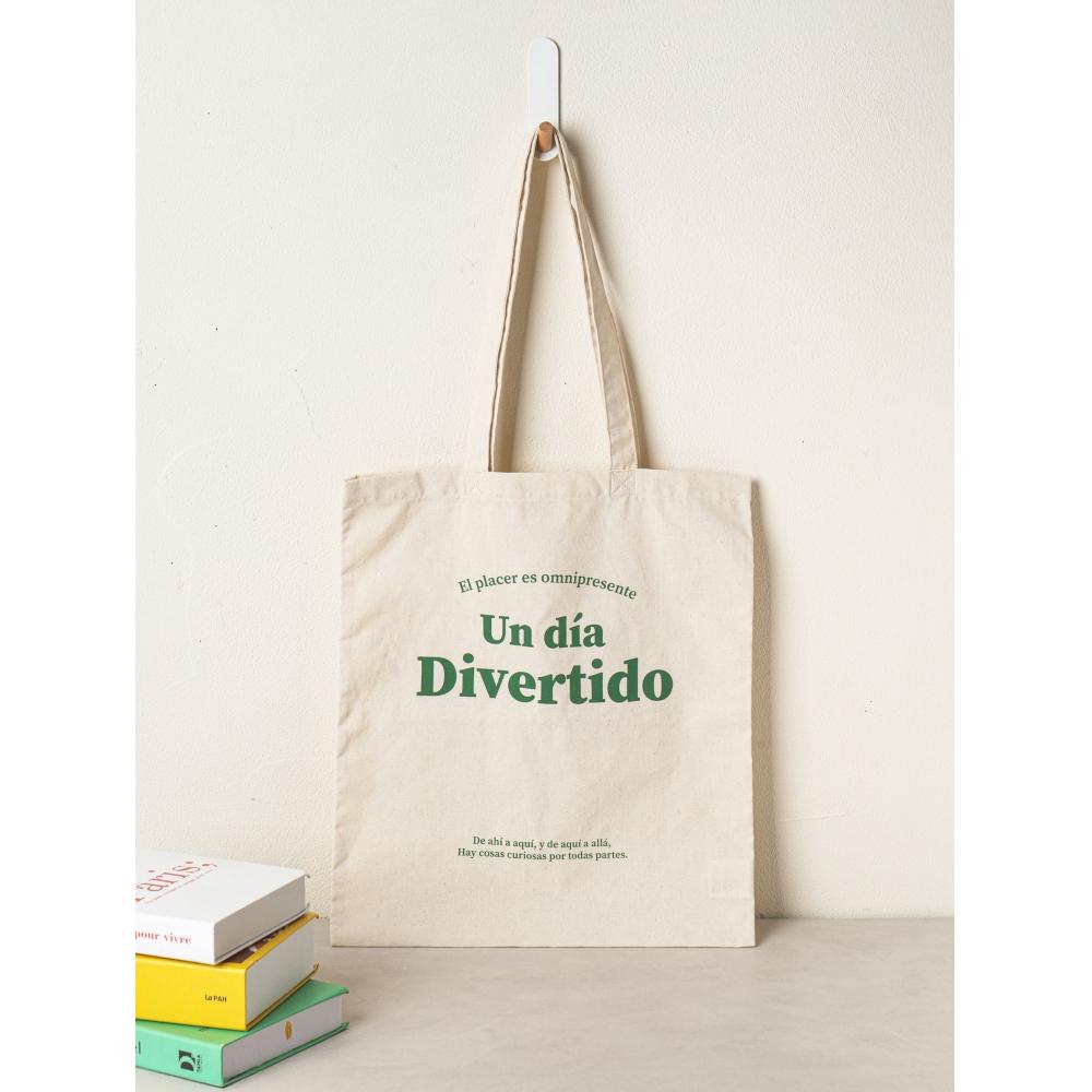 Daiso Basic Printing Eco Bag Green