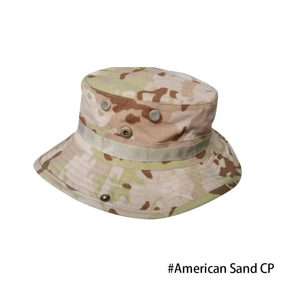 Men Hunting Hiking Outdoor Camo Sun Caps Camouflage Hat Tactical Bucket Hats Panama Summer Cap