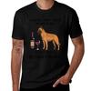 Belgian Malinois And Wine Funny Gift For Dog Mom Tshirt Big And Tall Short Sleeve Tee