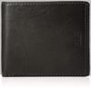 L'Homme XP34110 Men's Sheep Bifold Wallet (with Coin Purse) Black