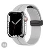 Magnetic Silicone Sport Band with Folding Buckle for iWatch/Apple Watch S10