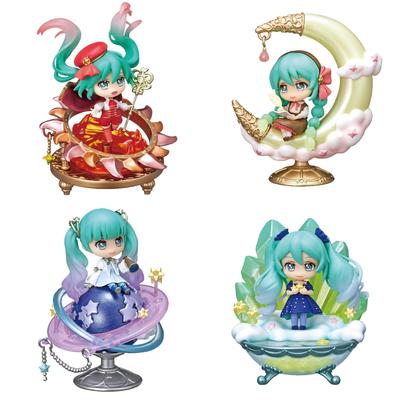 RE-MENT [Série Hatsune Miku] Histoire du ciel nocturne étincelant 1 BOÎTE Environ H115 x L70 x P70mm Fabriqué en PVC, ABS