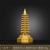 Copper Ornament Brass Nine-Layer Wen Chang Pagoda Home Office Study Room Desk Decoration Craft