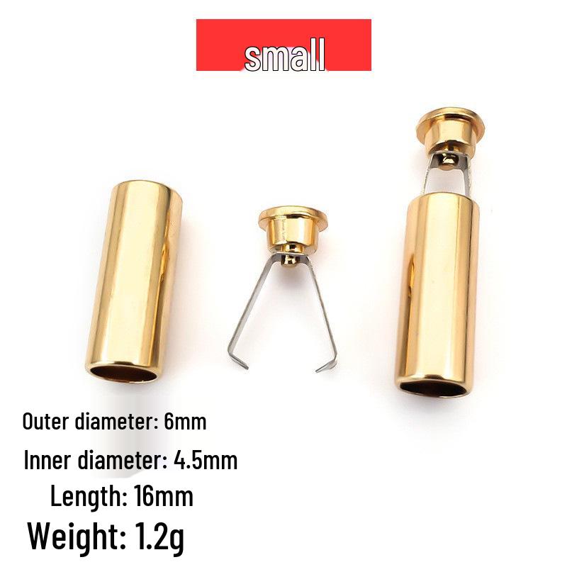 Colored Metal Alloy Hoodie Drawstring Clip Buckle