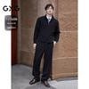 GXG Men's Turtleneck Jacquard Knit Sweater