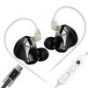 KZA COUSTICS KZ AXAS Дротові ігрові широкосмугові USB-навушники з AI-шумозаглушенням, DSP-звуком, Спеціалізовані для FPS, Hi-Fi-драйвером, Вбудованим мікрофоном
