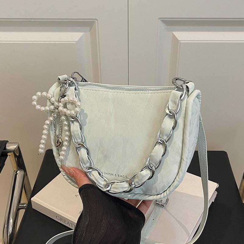 High-end Niche Bag, Fashionable Crossbody Bag, Single-shoulder Saddle Bag