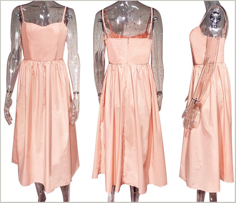 Women's Summer Backless Long Sling Dress – Sexy, Gentle Style