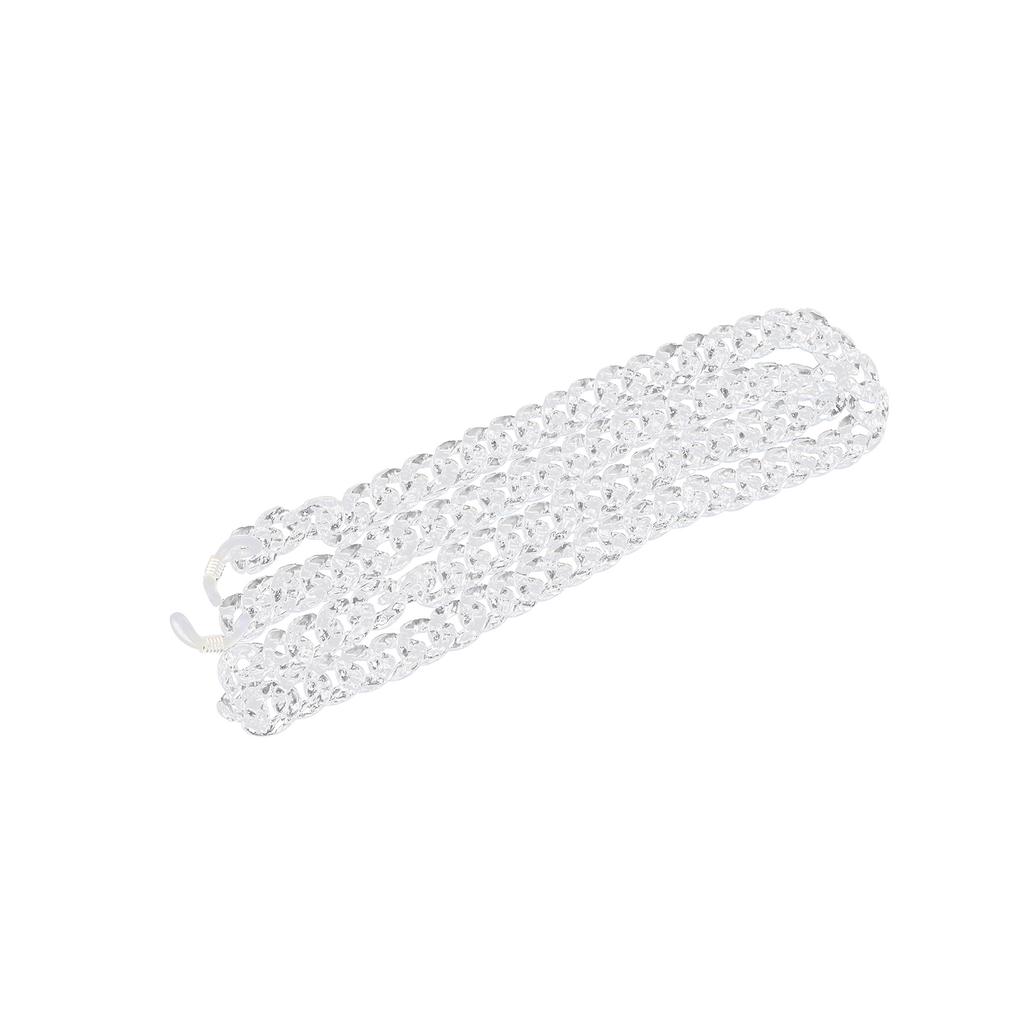 Women S Eyeglass Chains Transparent Acrylic AntiLost Stylish Sunglasses Chain Holder