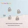 Handmade Key Lock Bestie Couple Pendant Necklace Charm DIY Jewelry Gift