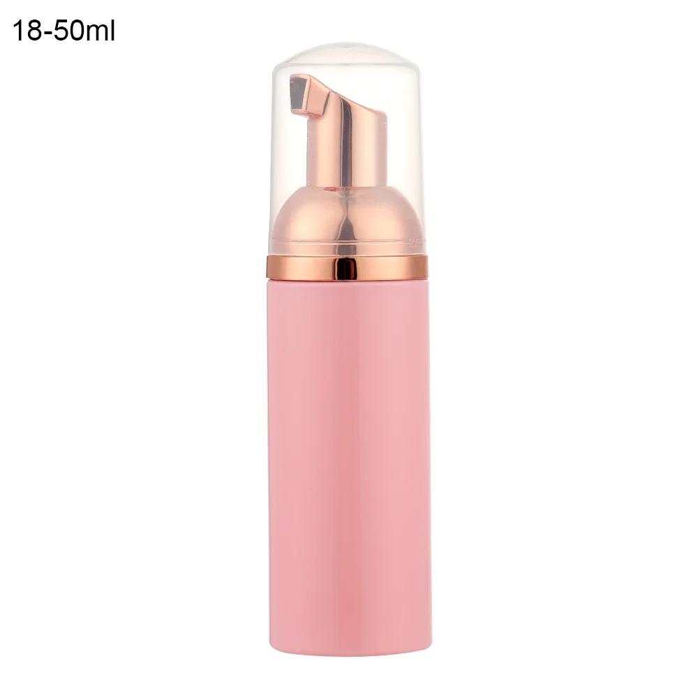 Foaming Bottle Plastic Foam Pump Bottle Empty Face Eyelashes Cosmetic Bottle Shampoo Shower Gel Soap Dispenser Home Bath Supply