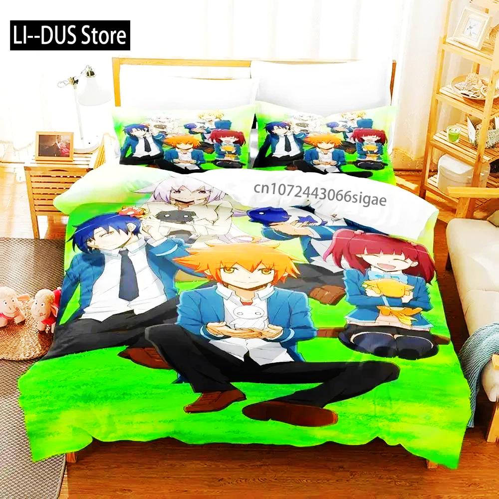 Anime How To Keep A Mummy Bedding Set Boys Girls Twin Queen Size Duvet Cover Pillowcase Bed Boys Adult Home Textileextile