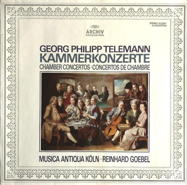 

LP Record GEORG PHILIPP TELEMANN MUSICA ANT Kammerkonzerte Chamber Concertos 322297 Archiv Produkti 1979 Europe Classical Used