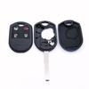 Cocolockey 4Button Car Key Shell Fob For Ford Fiesta Escape Transit Connect Remote Keyless Entry Hu101 Head Keys Housing S