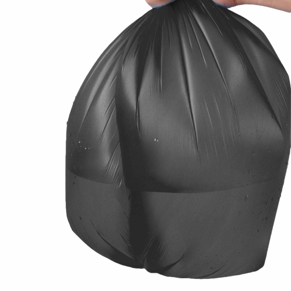 100pcs Thickened Flat Mouth Bags Black Kitchen Waste Bags Practical Garbage Bags Kitchen