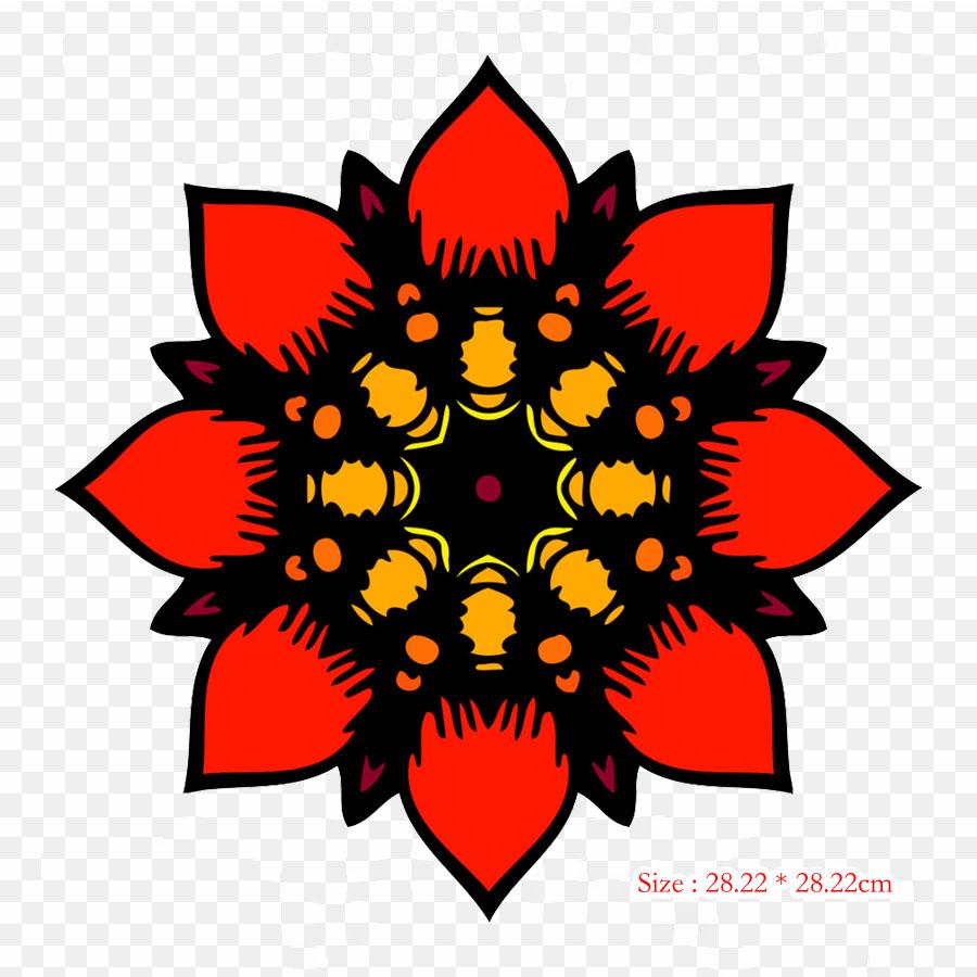 Papel Picado Day Of The Dead Papel Picado Paper Iron On Heat Transfer Printing Vinyl Patches Sticker for Clothes DIY Appliques Washable Patches