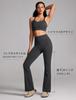 CRZ YOGA Flared Yoga High with Asian Size M Leggings, Waist, Stretch, Moisture-Wicking, Quick-Drying, Fitness, Pockets, 30-Inch Inseam, Butterluxe,