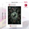 Resident Evil Monster & Survival Art Set Pattern  3pcs 100% Round Full Drill 5D DIY Diamond Painting Embroidery Cross Stitch Rhinestone Décor