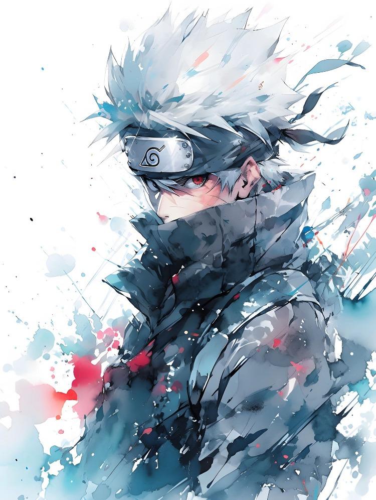 Hatake Kakashi 5D DIY Diamond Painting Naruto Embroidery Anime Cross Stitch Mosaic Rhinestones Hobby Home Decor Children's Gifts
