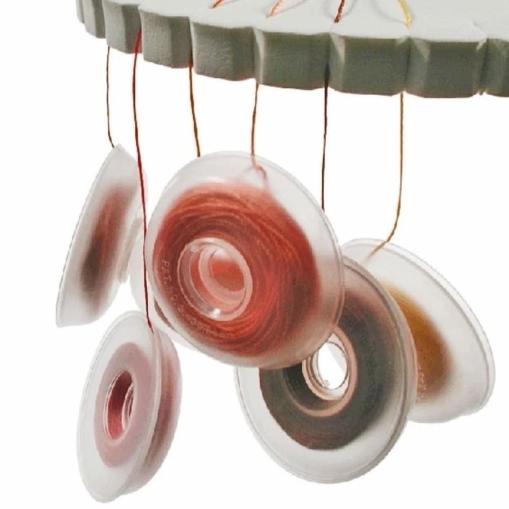 Empty Spools Empty Bobbin Spools Sewing Bobbins DIY Ribbon Cross Stitch Tool Bobbin Spools Thread Splitter Tool Household Sewing