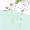 100Pcs Dekorative Zahnstocher Bär Cocktail Sticks Obst Spieße Party Dekoration