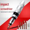 Impact Screwdriver Bit & Screw Extractor Kit: Rusty/Broken Head Remover, Cross Tapping, Hammer-Ready