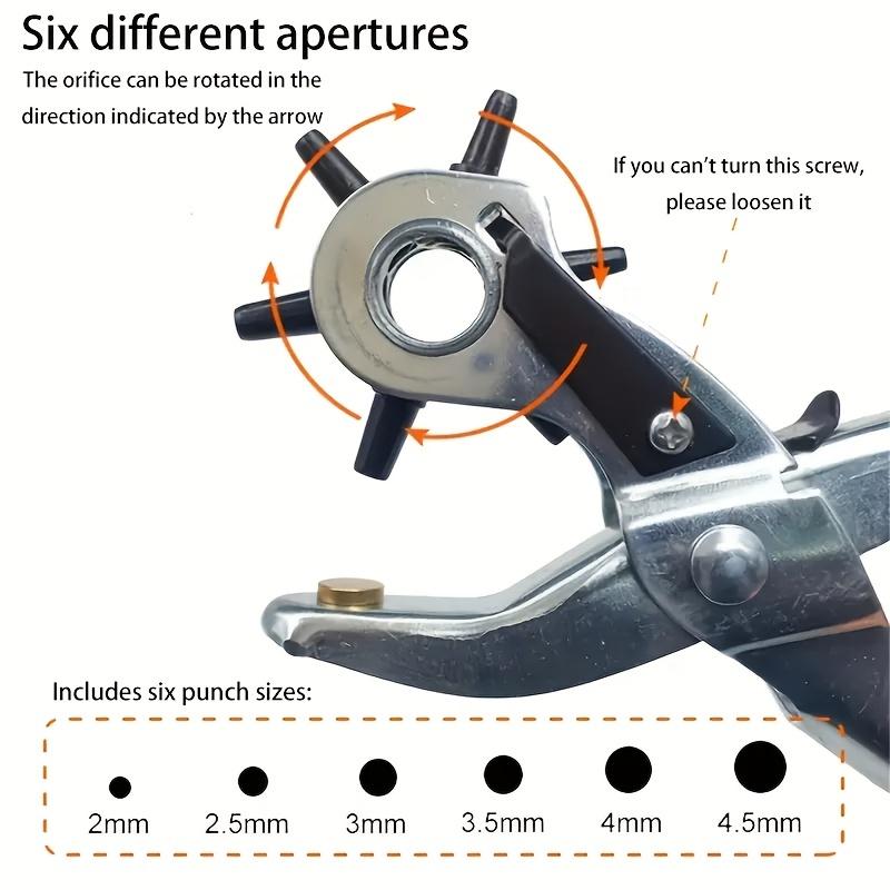 Belt Punching Pliers,multi-functional Pliers,multi-functional Round Hole Flat Hole Manual Punching Machine,carbon Steel Belt Punching Machine