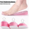 1Pair Height Increased Insoles for Women Shoes Inner Sole Shoe Insert Lift Heel Comfort EVA Heightening Feet Care Insoles