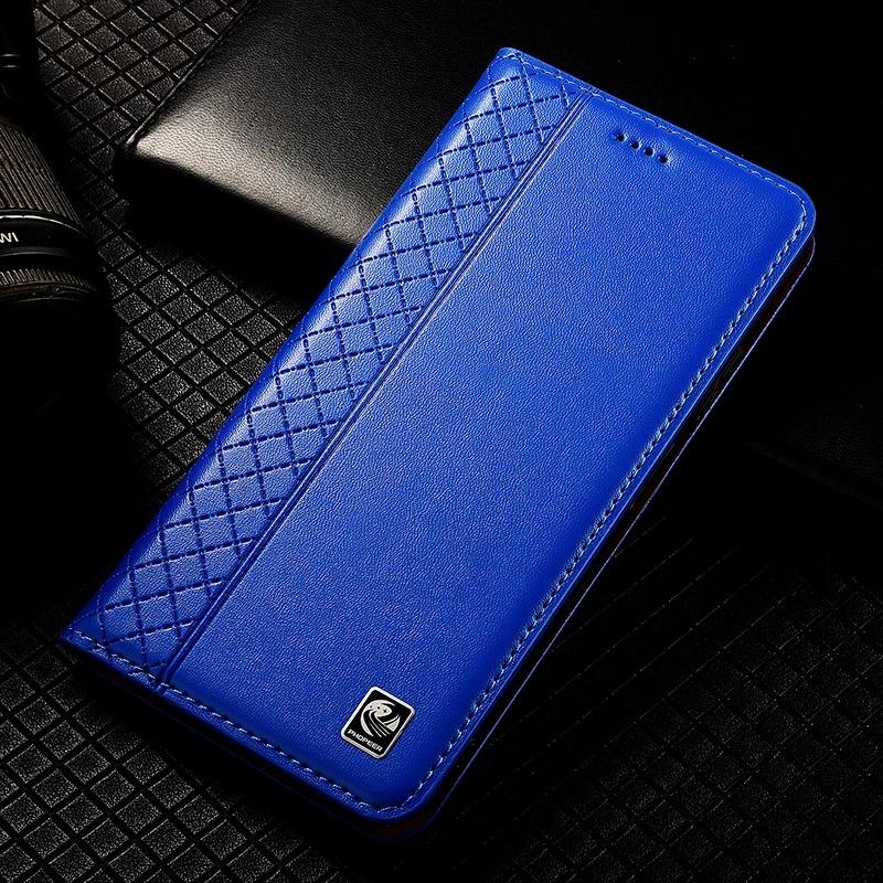 Nappa Genuine Leather Case for Realme 7 8 7i 8i 8s 9 9i Pro Plus Magnetic Flip Cover Wallet Phone Cases