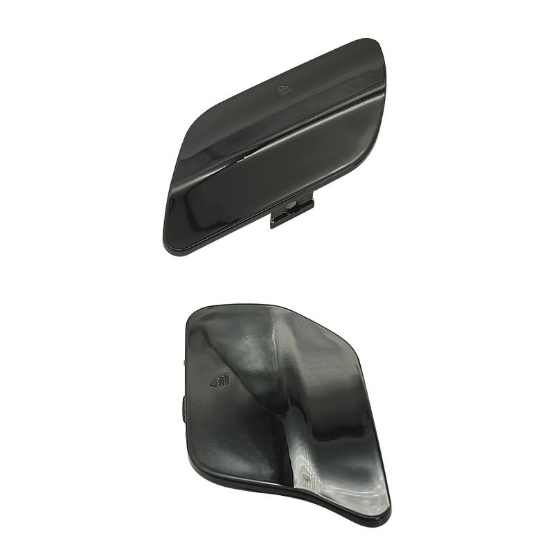 For Mercedes W205 Car Rear Bumper Tow Hook Cover Cap Black White For Benz C Class C180 C200 C220 C250 C300 2058850224 2015-