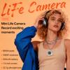 Retro 1080P HD Camera with Flash & LCD Screen Portable Digital Camera 8.6MP Vintage Photo Camcorder for Christmas Birthday Gift