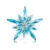 Fireworks brooch, European and American personality style, star colored diamond flower brooch, women's fashionable alloy diamond chest flower