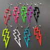 Acrylic Lightning Drop Earrings for Women Dangle Earrings Girls Party Jewelry Gifts