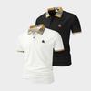 2er-Pack Herren Casual Poloshirts - Kurzarm Golfshirts für Herren Modische Knopfleisten-Oberteile