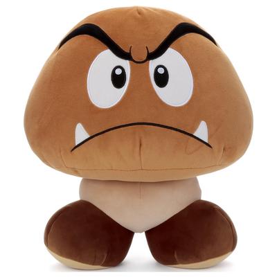 TAKARA TOMY Les arts (TAKARATOMIE A.R.T.S) Peluche Super Mario Mocchi-Mocchi-GameStyle Goomba, Environ 37 cm de haut