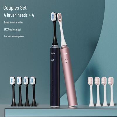 KOOKZZ YS20 Sonic Electric Toothbrush with 4 Brush Heads CN Plug (adapter Included)