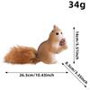 Squirrel Statue Gifts Cute Hanging Animal Sculpture for Office Xmas Tabletop