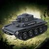 Carro armato leggero tedesco della Seconda Guerra Mondiale PZ.KPFW.38(T)Mattoncini da Costruzione Carro Armato Serie Militare WW2 Set Modello Mattoncini Giocattoli per Bambini Regali