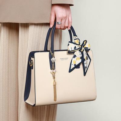 Bag New Women's Bag Versatile Handbag Light Luxury Leather Premium Texture Large Capacity Crossbody Mom Bag