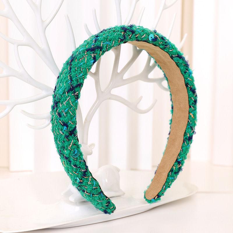 Látková Houbička Fixátor Vlasů Gumičky do Vlasů Módní Vlasová Čelenka Sponka do Vlasů Doplňky Vlněná