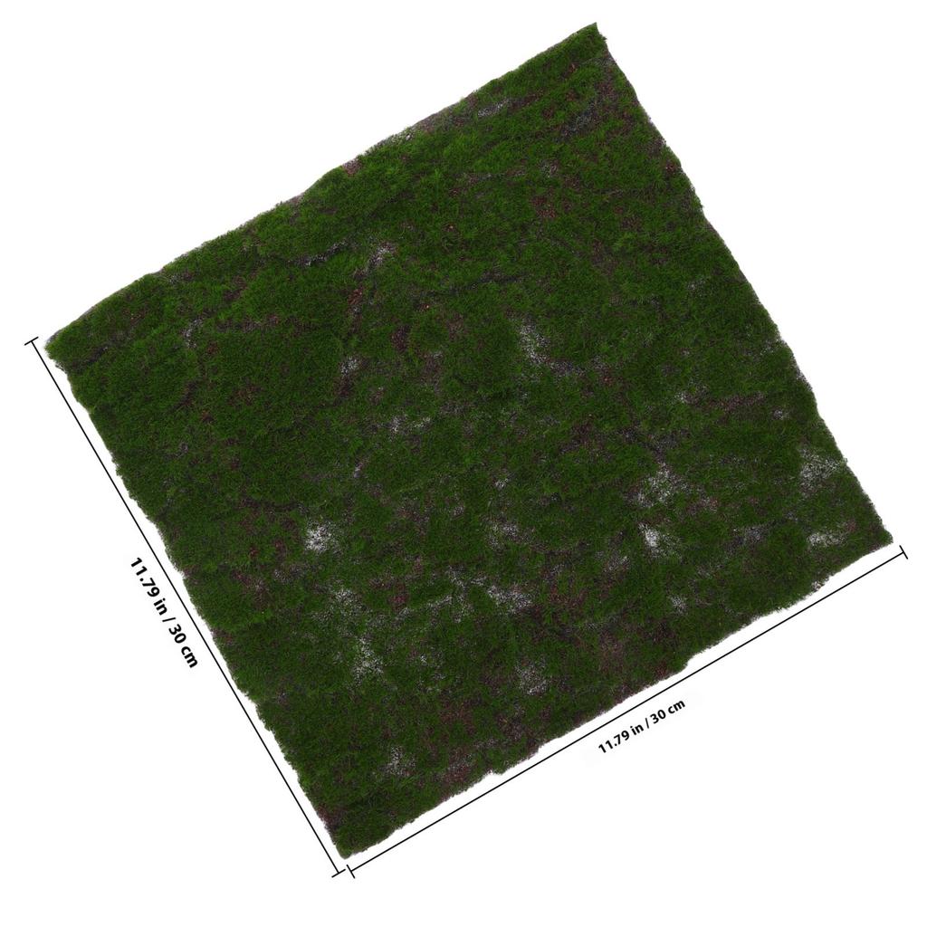Artificial Moss Mat 30 Cm Faux Grass Rug Easy Maintenance No Watering Indoor Outdoor Decor Wedding Banquet Backyard Balcony